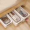 Steel Frame Underbed Shoe Storage Box Foldable Shoe Basket Under Bed Storage Containers  Bedroom
