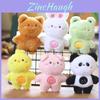 Super Soft Mini Animal Plush Keychain Pp Cotton Filled Cute Bag Decoration