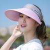 Summer UV Protection Breathable Adjustable Beach Cap Sun Hat Sports Visors Empty Top Hat