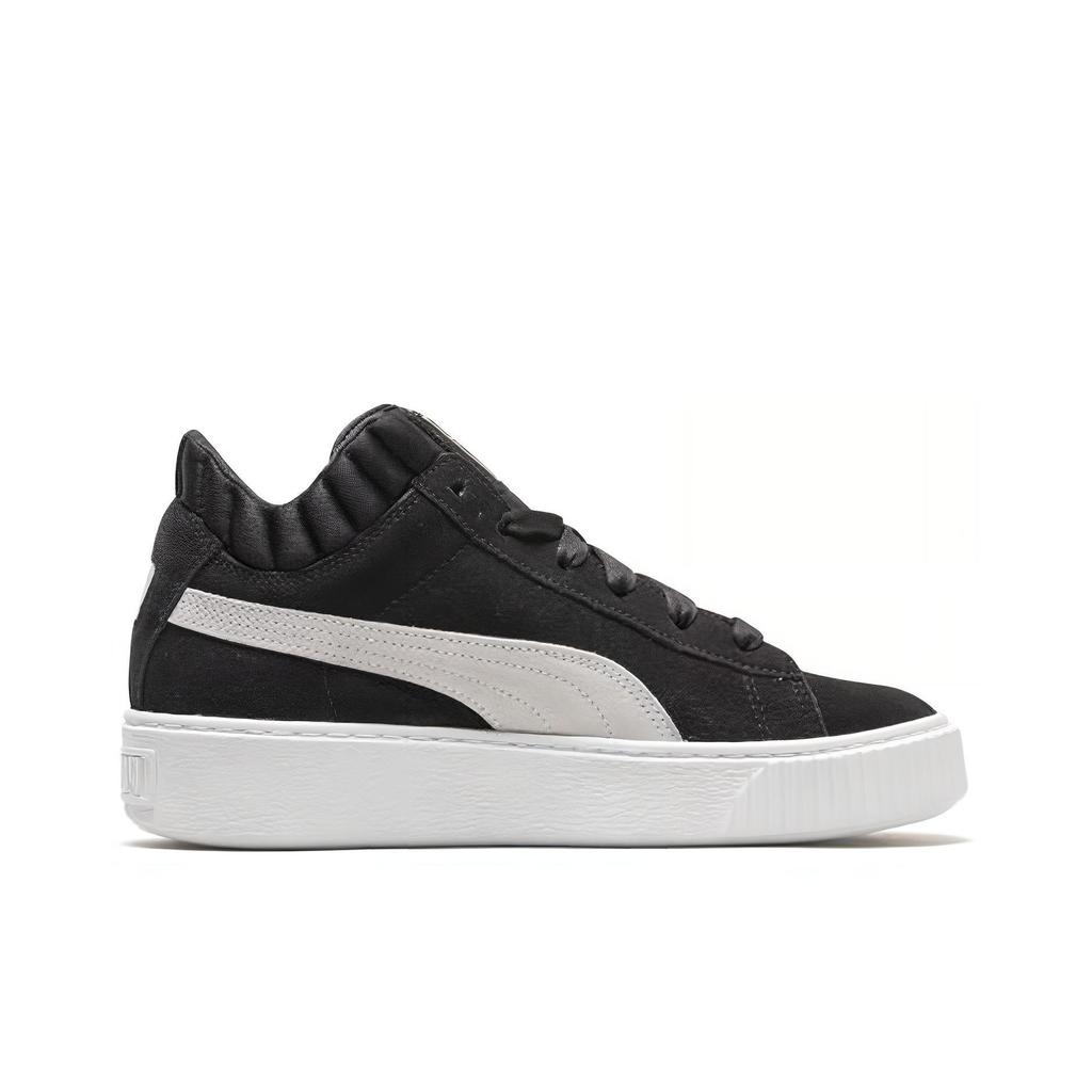 Puma Platform Demi Retro Casual Mid-Top Sneakers Unisex-Sneakers Schwarz 366717-01