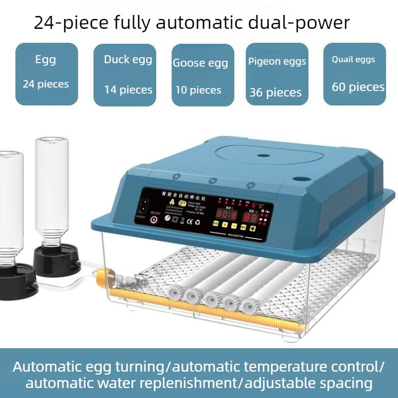 Automatic Multiple Egg Incubator Intelligent Chicken Duck Goose Quail Incubator Poultry Hatching Equipment Chicken Hatching Box