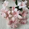 White Fake Daylily Branches Real Touch Simulation Decorative Bouquet  Living Room Ornaments