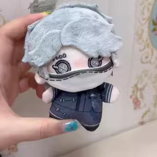 10cm Identity V Embalmer Aesop Carl Cute Plush Doll Anime Game Character Mini Figure Fan Gift Soft Cotton Toy 10cm