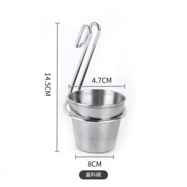 Stainless Steel French Fry Rack Dipping Bowl Snack Bowl Cake Display Rack Cone Shaped Food Storage Rack Dessert Plate Cake Stand