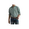 Camicia a quadri Polo Ralph Lauren Iconic Pony Vestibilità Classica Uomo camicie Verde 710813021-002