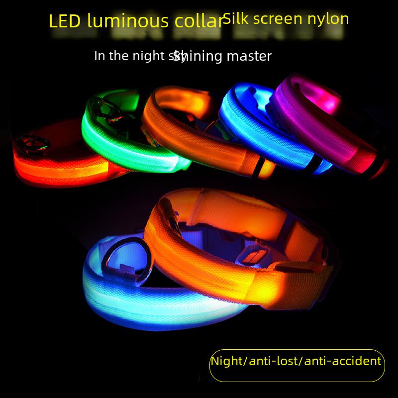 Luminous LED Anti-Lost Dog Collar