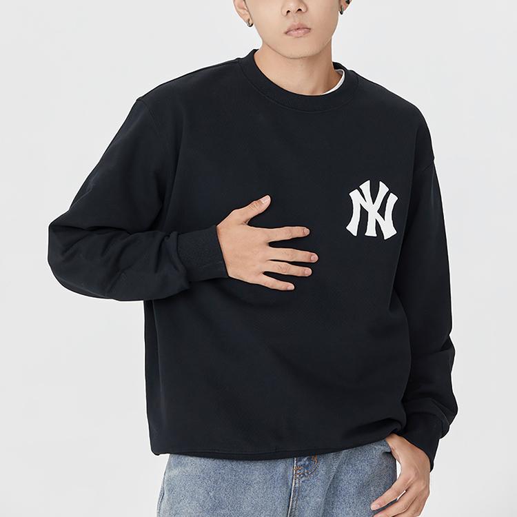 New MLB New York Yankees Sweatshirts Unisex Black 3AMTL0114-50BKS