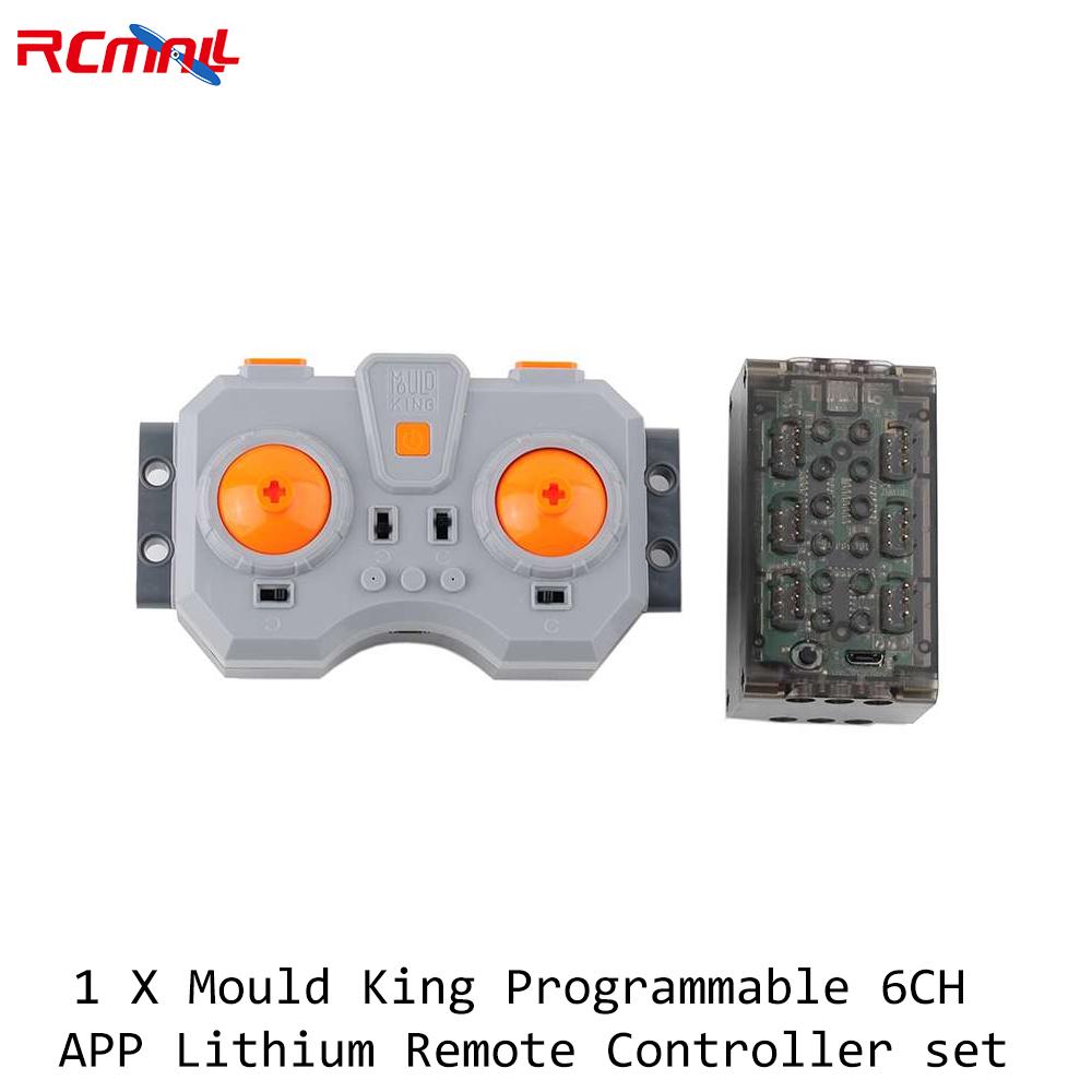 Klocki MOC Symulacja Rozpylacz Nebulizator Części Wydechowe Tor Kolejowy Silnik Odbiornik Kontrolera IR Seria Mould King Silnik