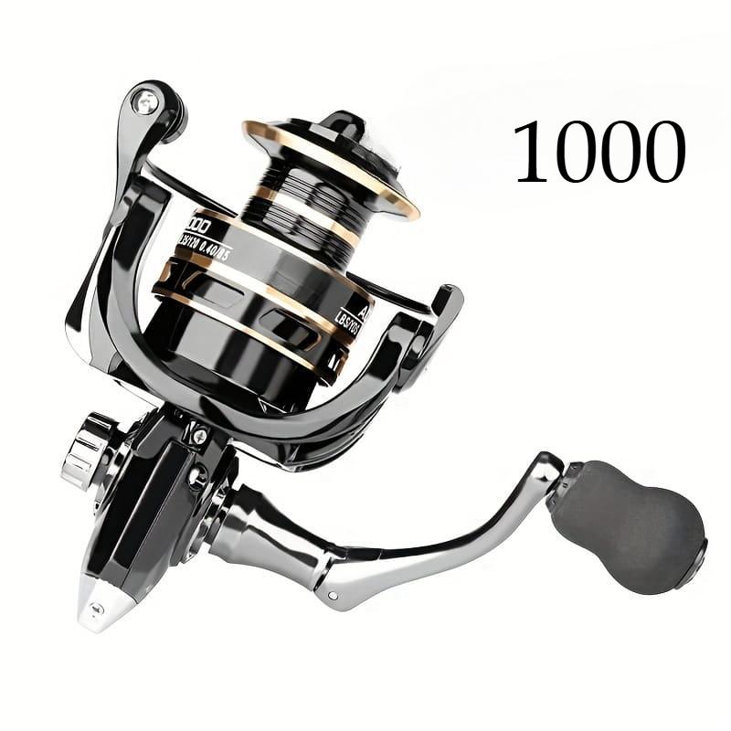 

Высокопроизводительная спиннинговая катушка с высоким фрикционом и 5.2:1 передаточное число. Цельнометаллическая ручка. Подходит для многих вод. Прочный и коррозионностойкий AC1000 чёрный