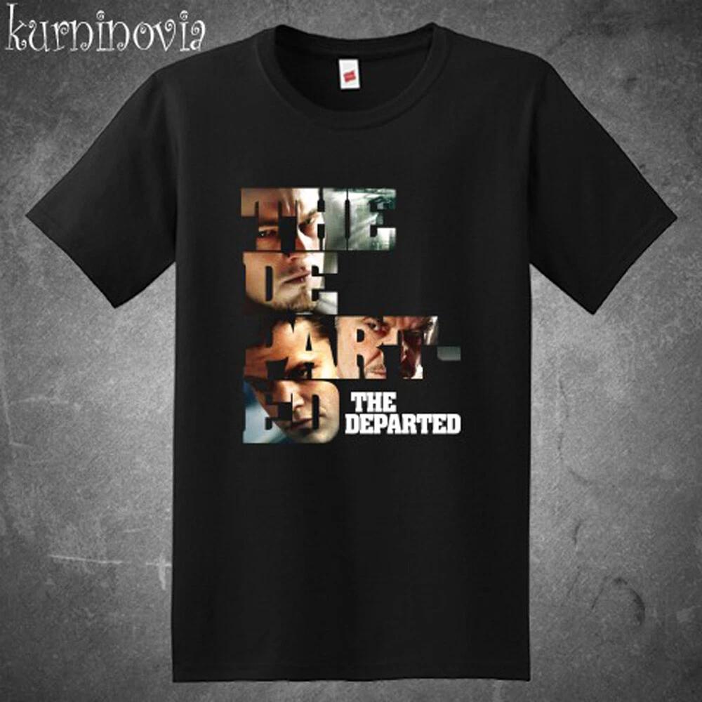 The Departed Crime Movie Men s Black T-Shirt Tee Top Unisex M