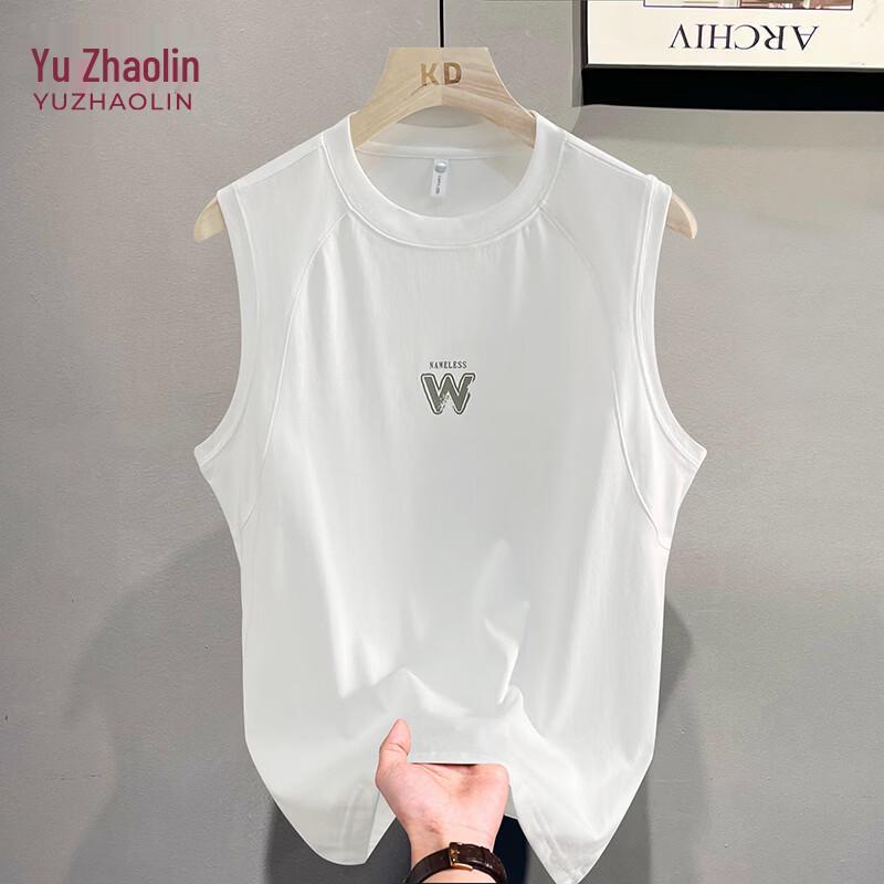 YUZHAOLIN Men s Summer Sleeveless Vest T-Shirt M
