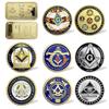 Masonic Working Tools Sign Freemasons Accessories Masonic Challenge Coin