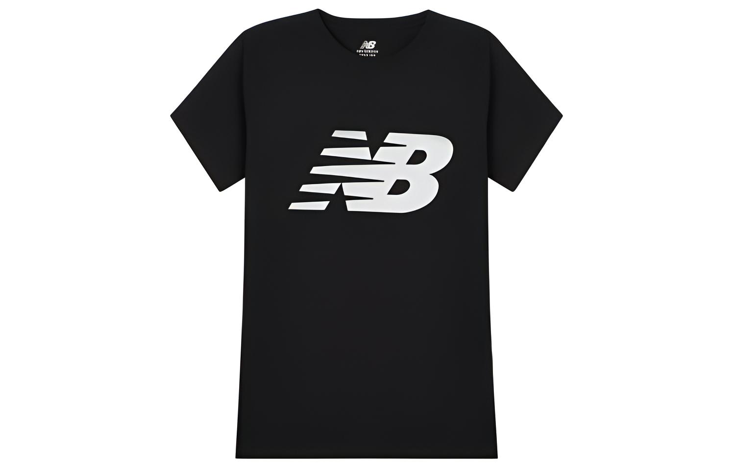 New Balance Set-in Sleeve T-Shirt Women s Black WT03816-BK L