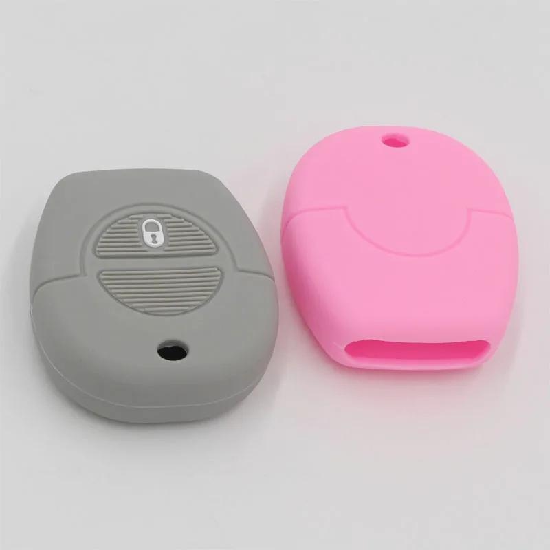 ZAD silicone Car Key cover case Shell holder skin fob For NISSAN X-TRAIL Tino MICRA Almera Primera Remote Terrano Key protector