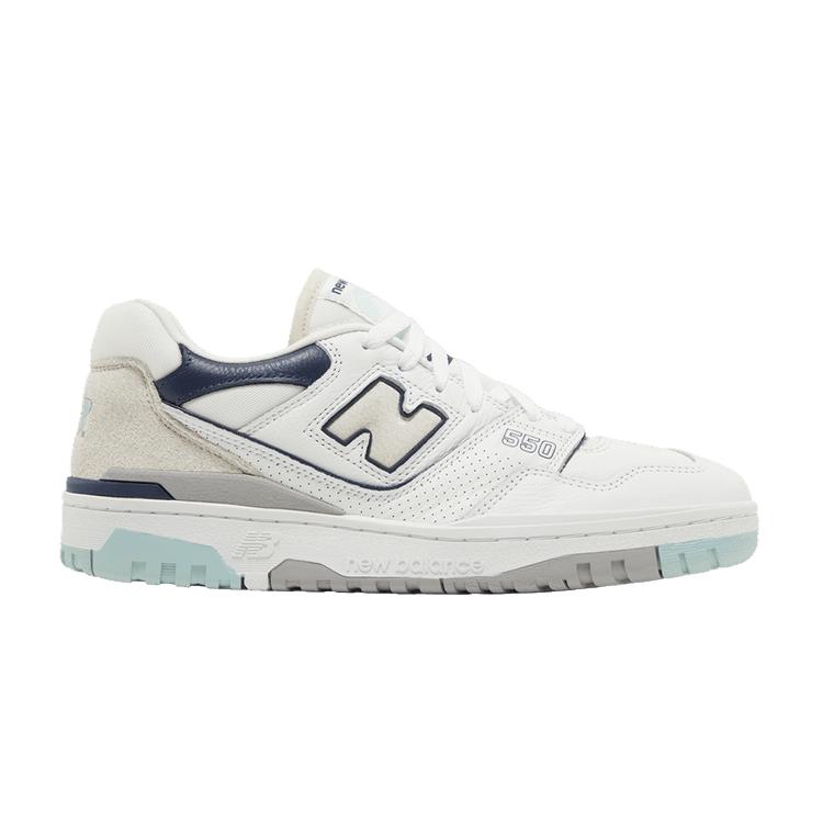 New Balance 550 White Winter Fog 36