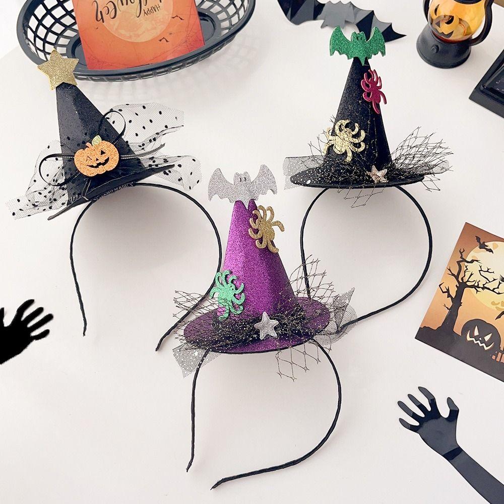 Bat Bat Headband Star Pumpkin Hairband Fashion Halloween Hair Hoop  Cosplay