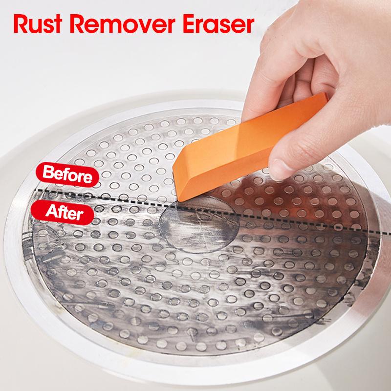 Stainless Steel Cleaning Eraser for Household Kitchen, Removing Scale, Rust, and Dirt
