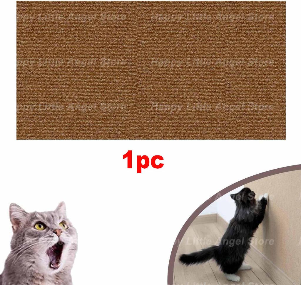 1PC Anti Cat Scratch Sofa Cat Crawling Mat Grinding Climbing Frame Sofa Protection Self-adhesive Carpet Cats Scratch Board Cats Toys