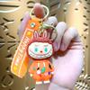 Cartoon Cute Labu Keychain Doll Gift Car Couple Pendant Bag Backpack Hanging Decoration Gift