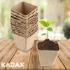KADAX 18x Peat Pots Seedlings 8cm Biodegradable Seedlings Seedlings