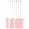 100Pcs/pack Stainless Steel Insect Pin Specimen Needle With Tube For School Lab Entomology Body Dissection Insect Needle