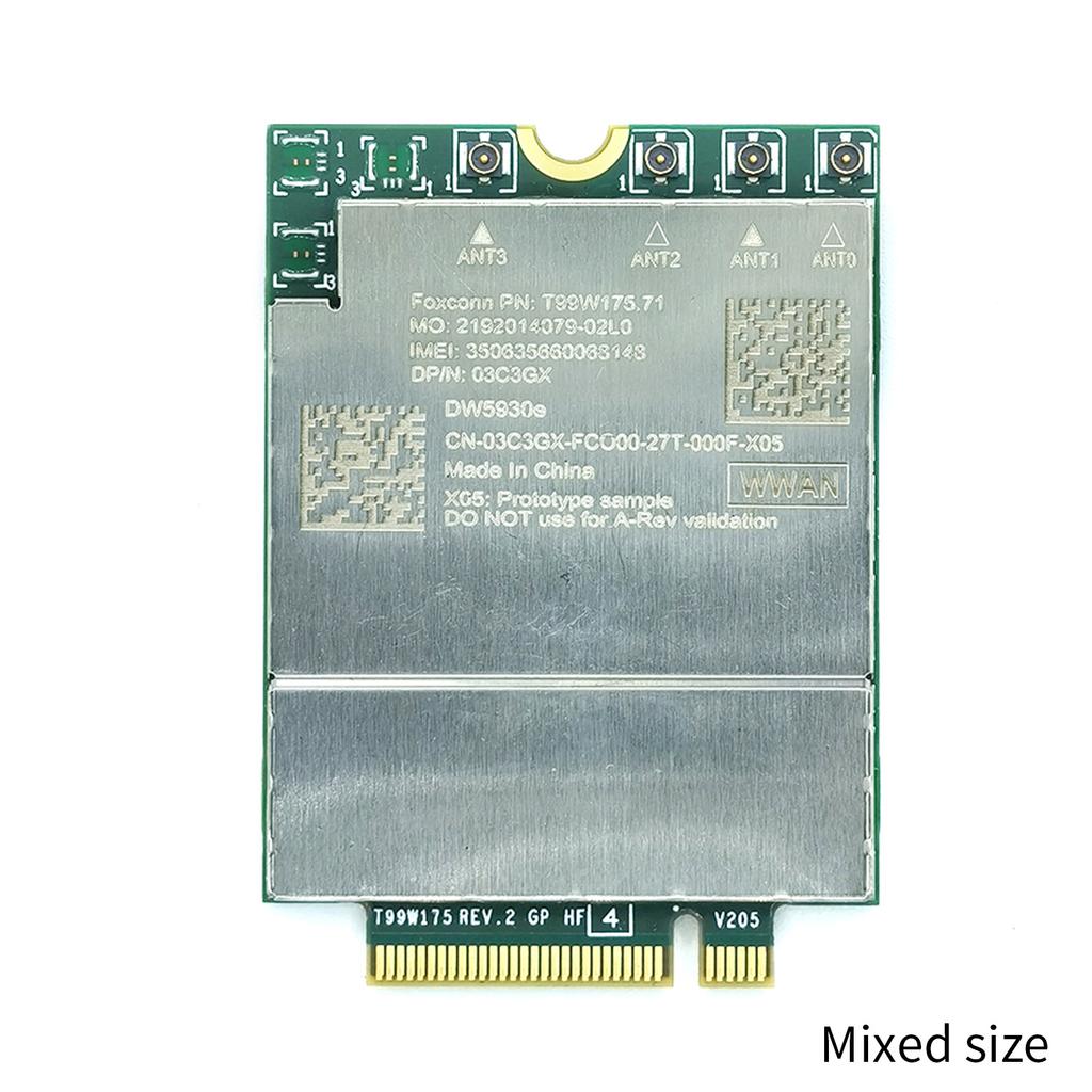 Carte WLAN T99W175 X55- 5G, connecteur M2-WWAN, antenne intégrée pour ordinateurs portables Precision 7760 7560 Latitude 9420 9430 2 en 1