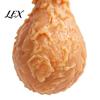 Office Desk Fidget Toy Fried Chicken Leg Squeeze Toy, Stress Relief Drumstick Sensory Fake Reducing Hand Food for Basket Stuffers, Party Favors