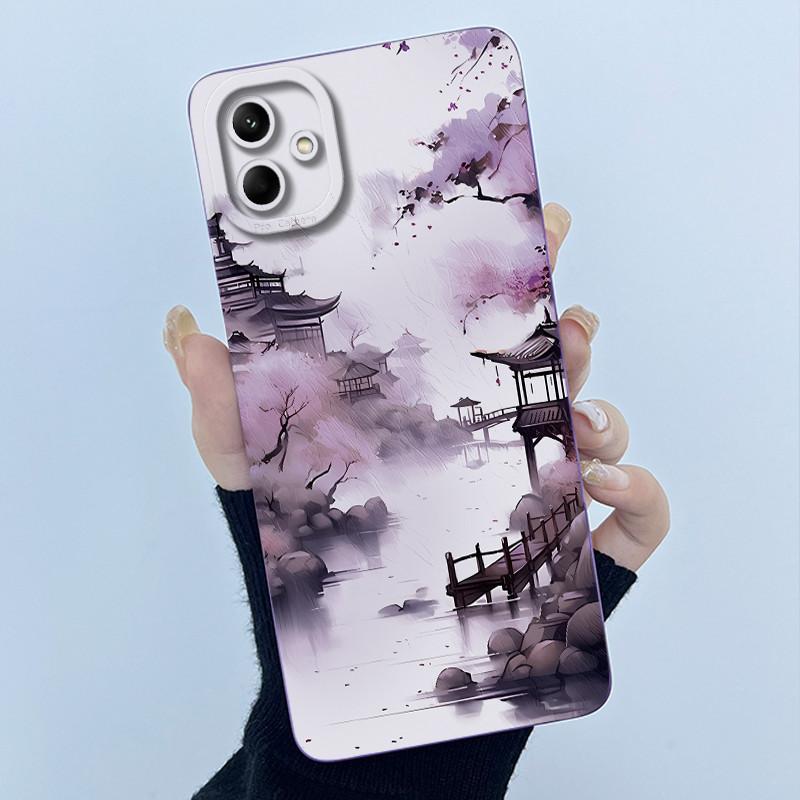 For Samsung Galaxy A04e A04 4G A04S Case Cute Panda Sweet Girls Cats Soft Silicone Back Cover Samsung SM-A042F A045F Phone Case