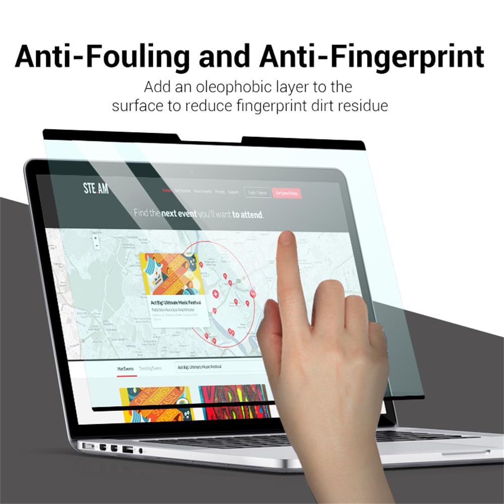Laptop Magnetic Blue Light Blocking Screen Protector High Transmittance Anti UV&Glare Blue Light Filter Ultra Thin High