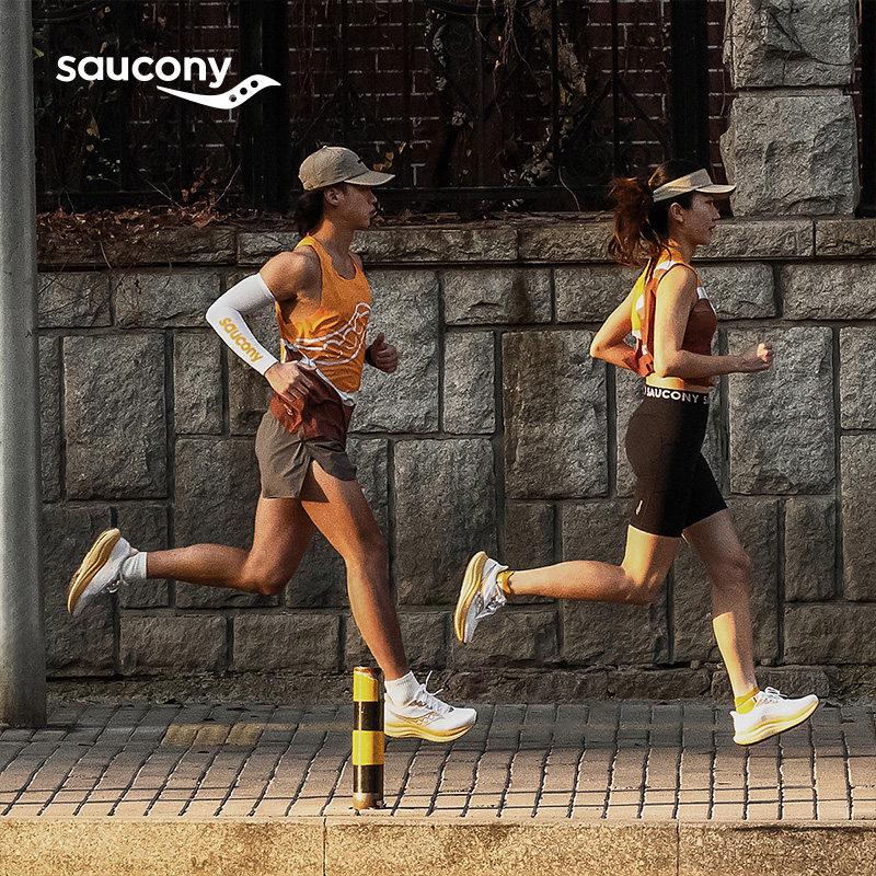 Saucony Women s High-Waist Knit Running Shorts - Qingdao Special Edition S