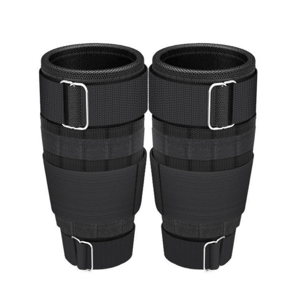 2PCS Steel Plate Pockets Leg Weight Straps Breathable Exercise Straps  Strength Training