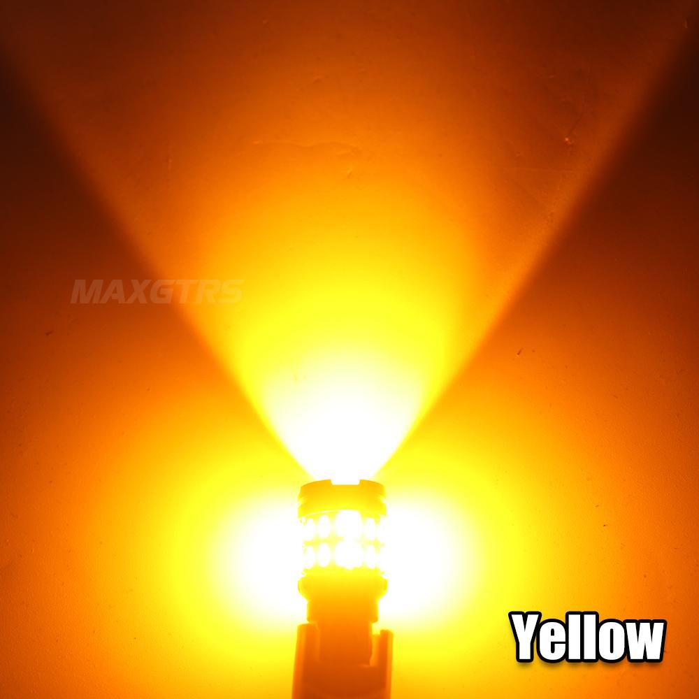 MAXGTRS 2PCS T15 W16W LED Canbus Error free Auto Bulbs 921 912 Backup Light Car Reverse Parking Xenon White