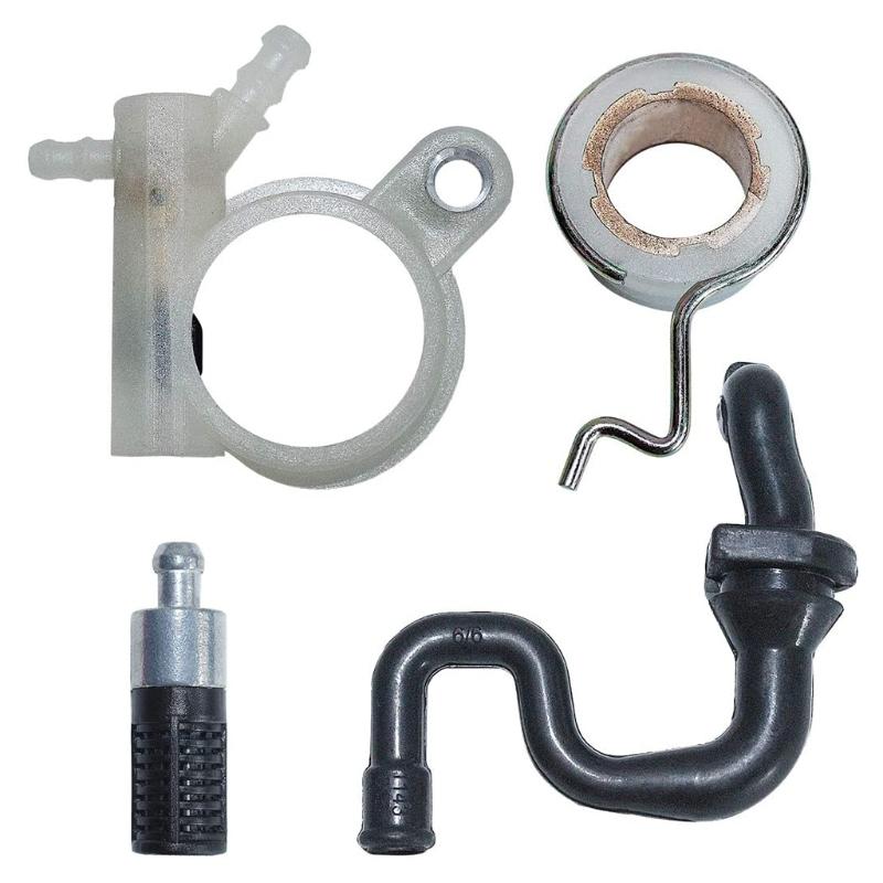 Durable 1143 640 3201 Oil Pump Hose Filter Worm Gear Kit for  MS251 MS231 MS231C MS251C Chainsaw Parts