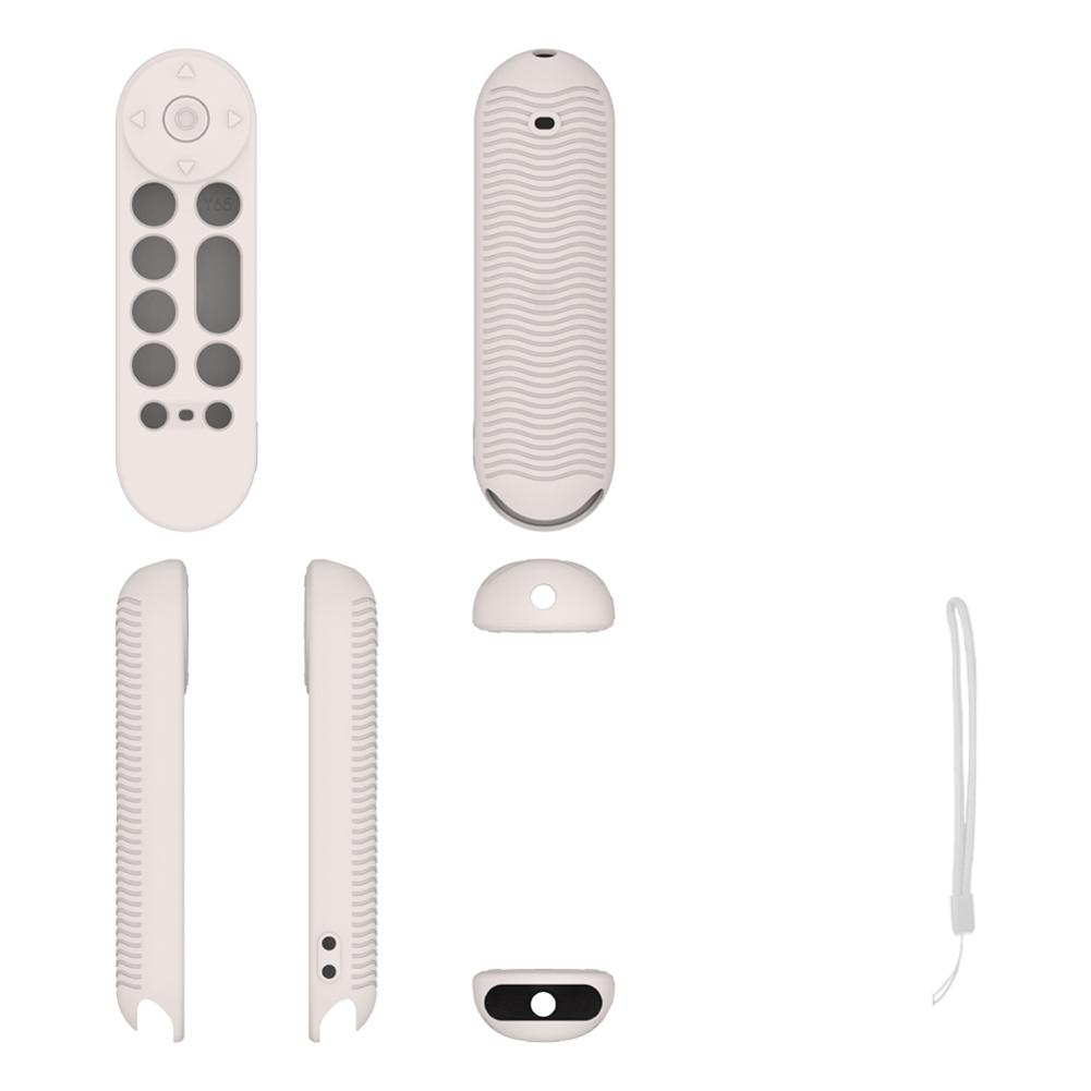 

Silicone Remote Case Protective Cover Anti-Slip TV Remote Control Case Glow in Dark for Google TV Streamer 4K Voice Remote Cover