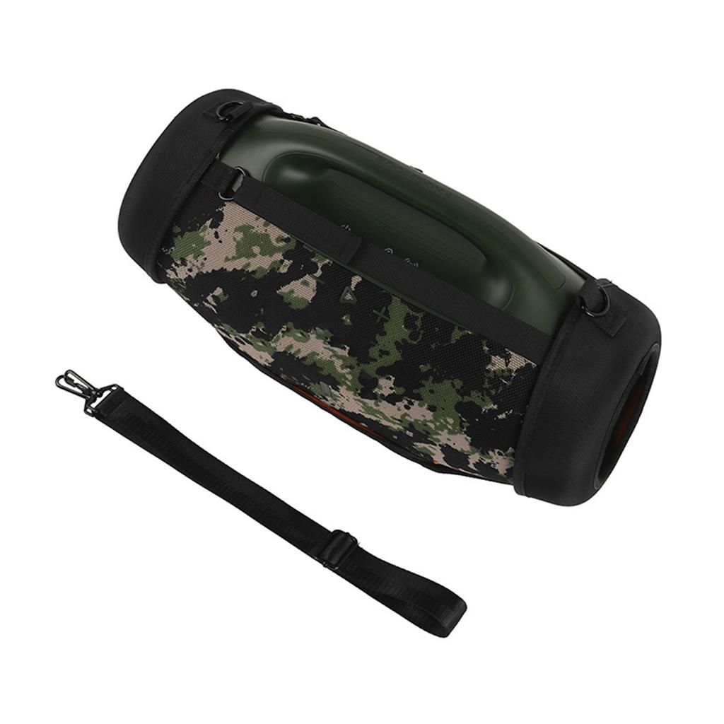 Travel Carrying Strap Protective Sling Speaker Case Cover Shoulder Strap with Two Side Covers for JBL Boombox 4 Speaker