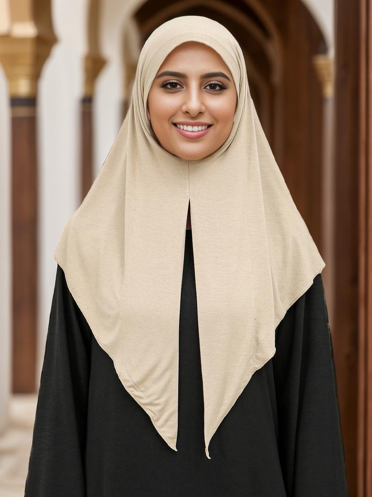 New Modal Hijabs Undercap Instant Muslim Women'S Hijab Inner Jersey Cotton Headband Cap Scarf Solid Islamic Turban Strech Bonnet