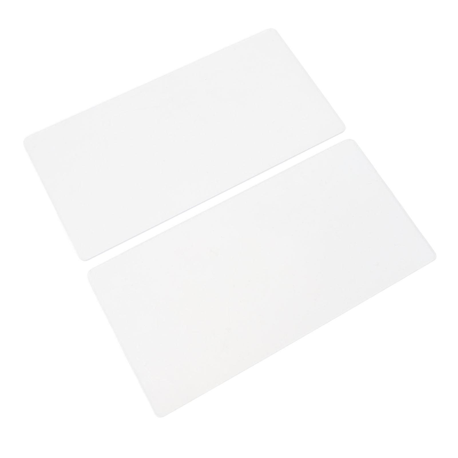 

2 шт. Матрицы для тиснения 3 мм толщиной акриловая подложка для бумаги кожи ткани рукоделия 300x150mm / 11.8x5.9in