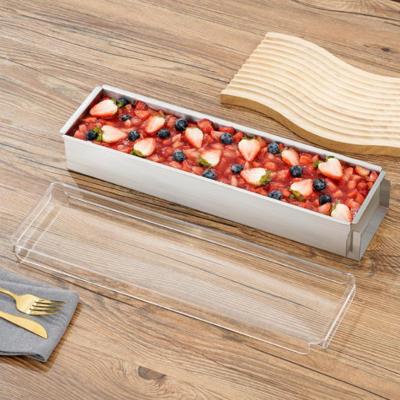 Tiramisu Muffin Pan Stainless Steel Cheesecake Pan Baking Mould Rectangle Cake Pan For Birthday Cake Cake Bread Chiffon Tiramisu