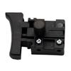 Control Housing Part for 6 In and 8 In Electric Chain Cutter Size, Lock Button Assembly with Black Housing Finish for Repair Work Tasks
