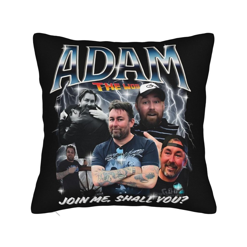 Woondecoraties Adam The Woo Herinnering 1974-2025 Ga Ergens Anders Heen om Het te Doen Kussenslopen Merchandise Kussenhoes Rits Meerdere Maten