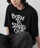 UNTAPPED STUDIO Born To Stand Out Oversized Short Sleeve T-Shirt 4 Colors
