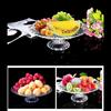 Acrylic Fruit Plate Snack Candy Desktop Decorative Plate Dance Party Wedding Tableware Bread Plate Food Container Snack Tray