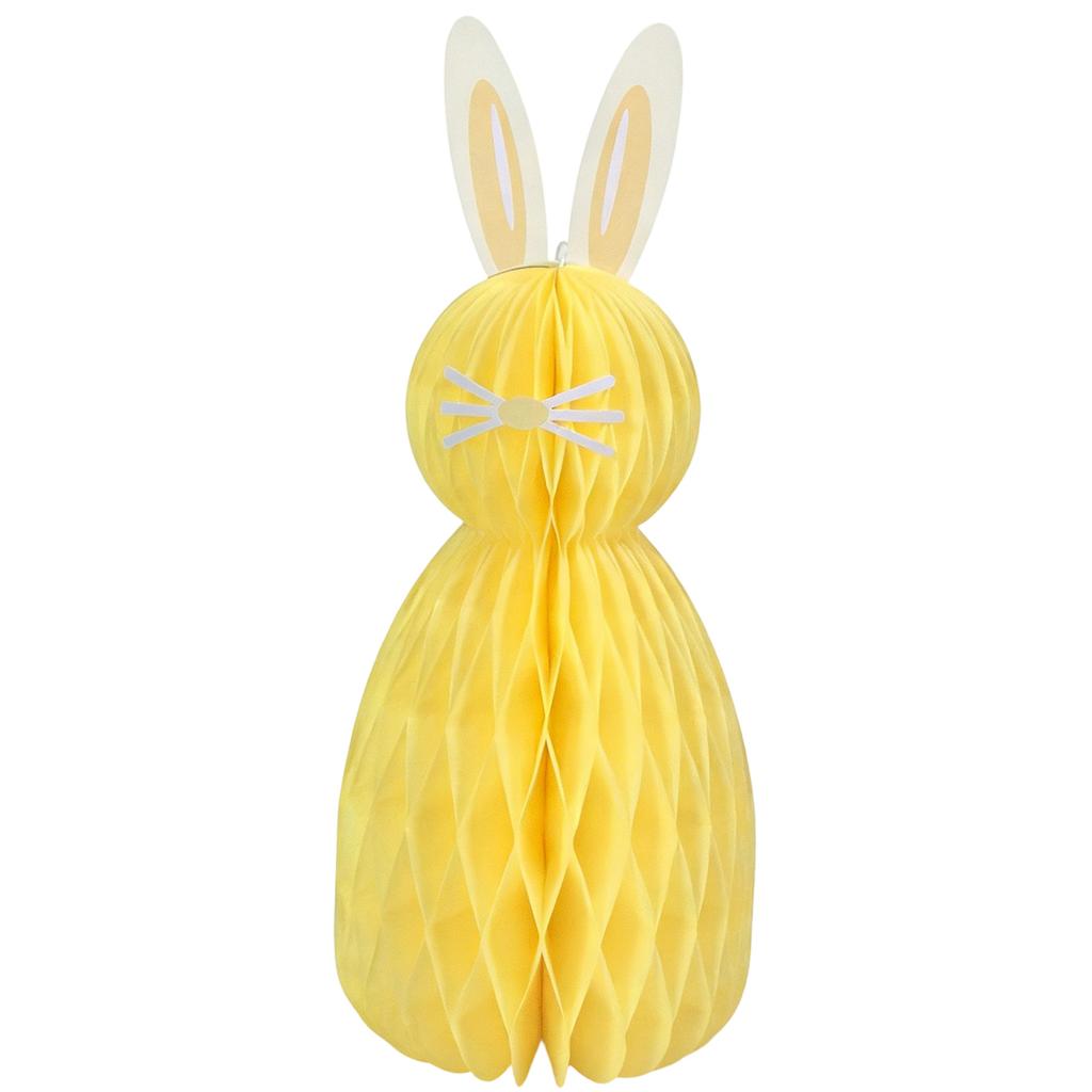 Velikonoční dekorace na párty: Zaječí voštinová koule