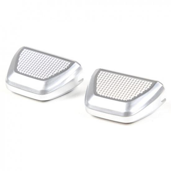 ABS Silver Rear Air Outlet Adjustment Lever Cover Trim For BMW 2 3 4 Series 20+