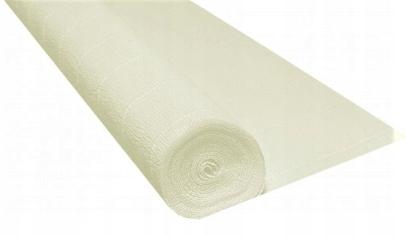 Bibuła dekor Krep 50x250 cm 180GR 600 BIAŁA