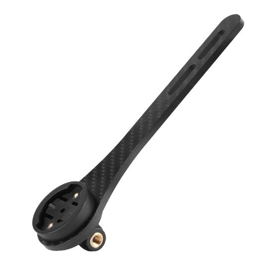 Držák na cyklopočítač z uhlíkových vláken Lehký Univerzální MTB Horský Silniční Kolo Řídítka Držák na Počítač Akční Kameru Světlo Cyklistické Příslušenství