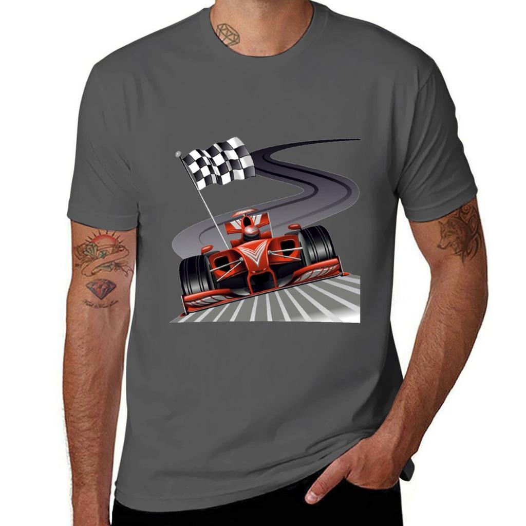 Go Kart Racing Girl Tshirt Streetwear Print Tee Shirt