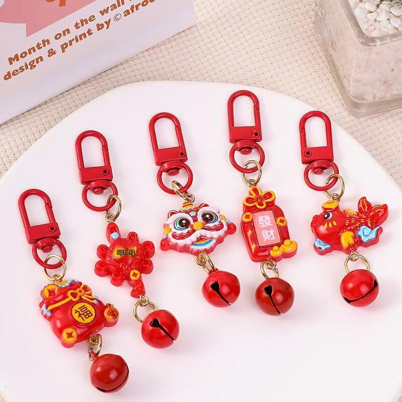 BaoBaoBao ВСЯ СЕРИЯ Новогодний смоляной кулон (Случайный дизайн)