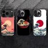 Great Wave Off K-Kanagawa Phone Case For iPhone 17,16,15,14,13,12,11 Plus,Pro Max,XS,Colored Silver Phone Case