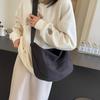 Student Class Bag Women Commuter Bag Large Capacity Crossbody Shoulder Bag Underarm Tote Bag
